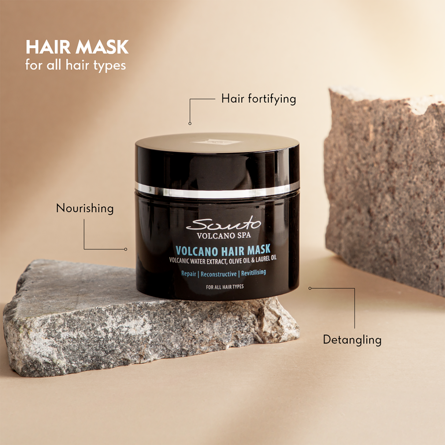 Santo Vulcano Haarmaske 200 ml