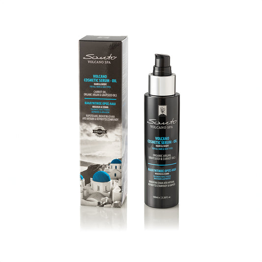 Santo Volcano kosmetisches Serum-Öl für  Haar und Körper 100 ml