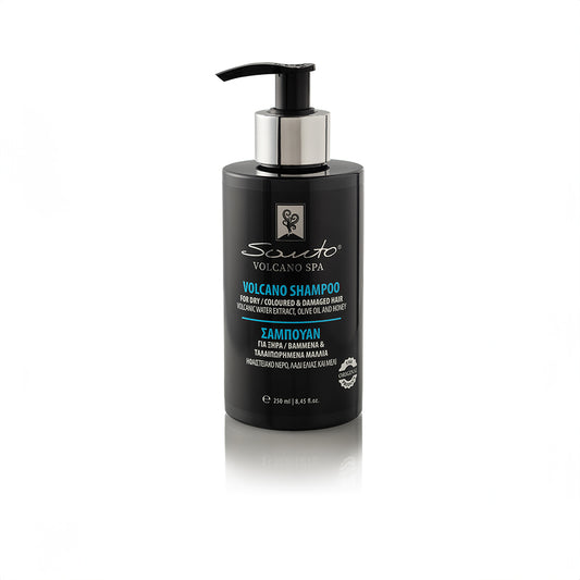 Santo Volcano Shampoo für trockenes & gefärbtes Haar 250 ml
